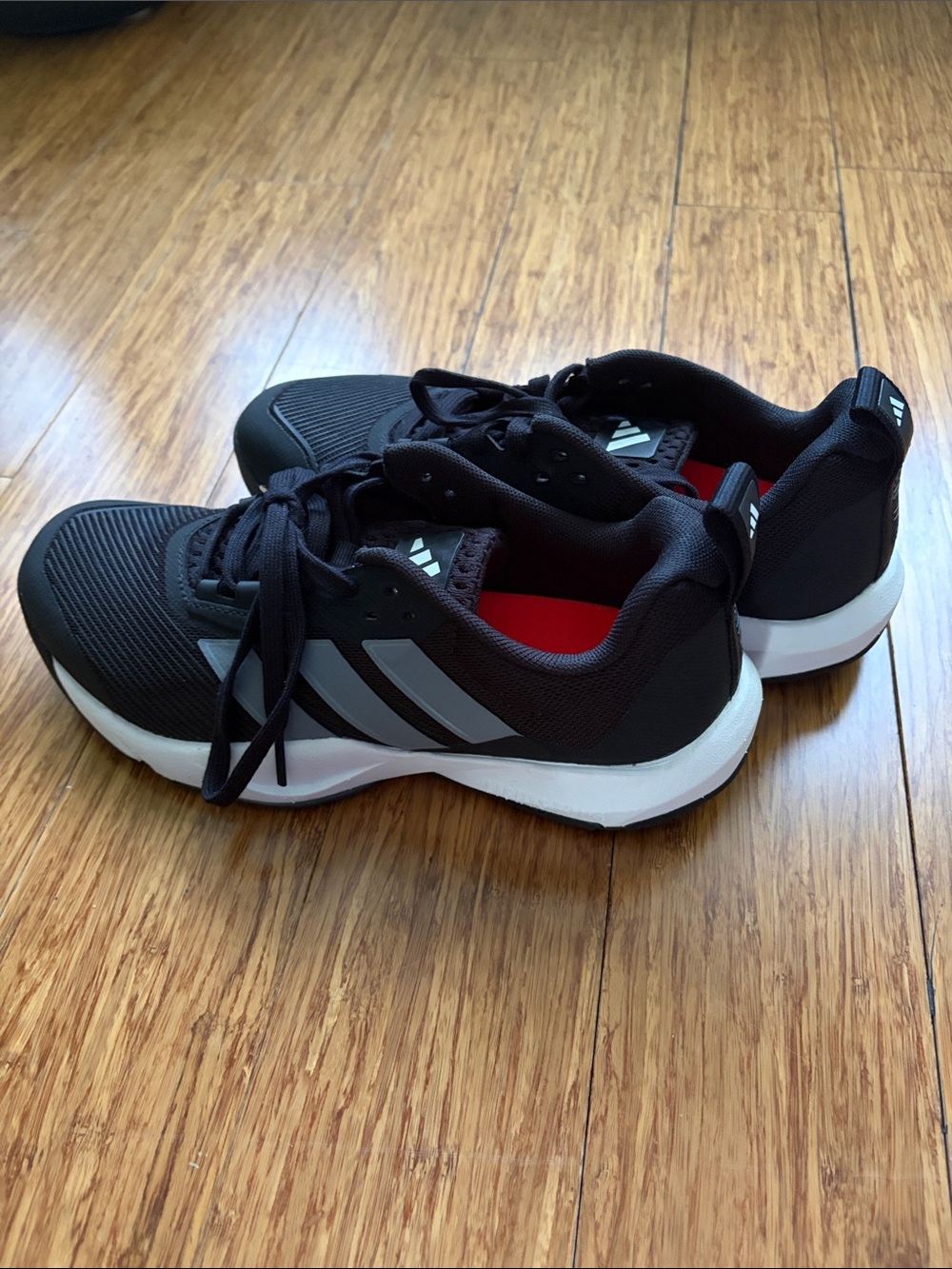 adidas Black and Gray women trainer Shoes